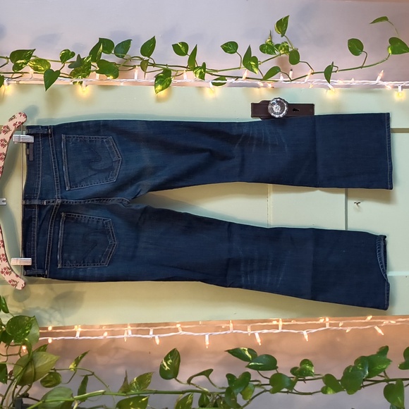 Women's Citizens of Humanity low rise boot cut Kelly blue jean 26 - Picture 13 of 14
